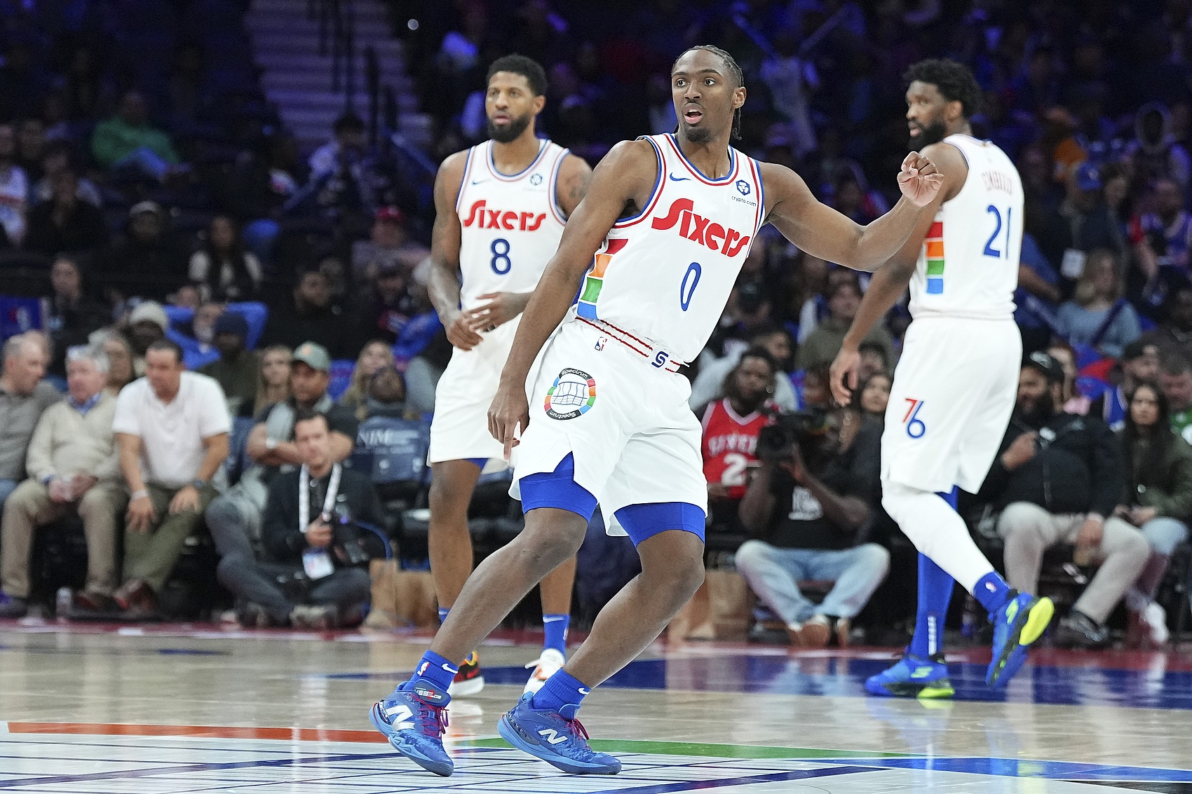 华体会下载-一个准得都没有？半场马克西12中3&amp;恩比德10中3&amp;乔治8中2